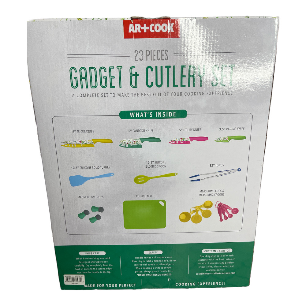 AR + Cook 23 Pieces Gadget & Cutlery Set, NEW - Picture 4 of 7